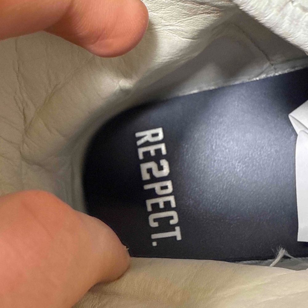 Air Jordan 1 Retro High OG Flyknit RE2PECT Derek Jeter Navy Blue White Gold l - Picture 5 of 11